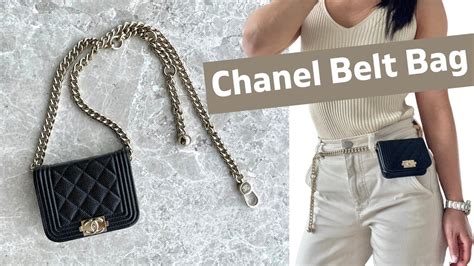 chanel white belt bag|chanel belt bag 2022.